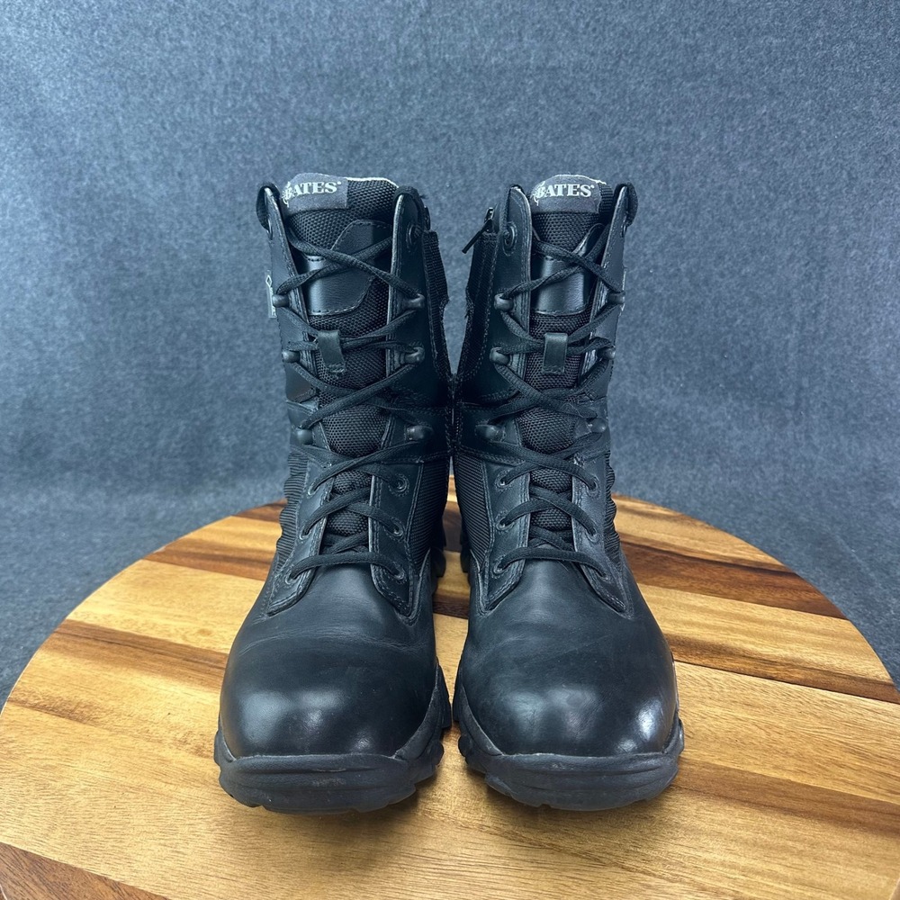 Bates Mens GX-8 Gore-Tex Waterproof Side Zip Tactical Boots Black E02268 Size 7 - Picture 4 of 10